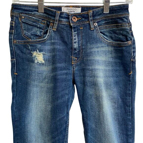 Mango Denim & Tees Uptown Skinny Push-Up Jeans Size 4 - Picture 8 of 15